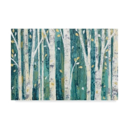 Julia Purinton 'Birches In Spring' Canvas Art,12x19